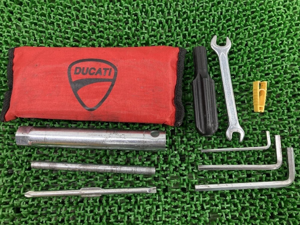 Ducati Genuine Motorcycle Parts Tool Kit Rare Item Vehicle Inspection Genuine
