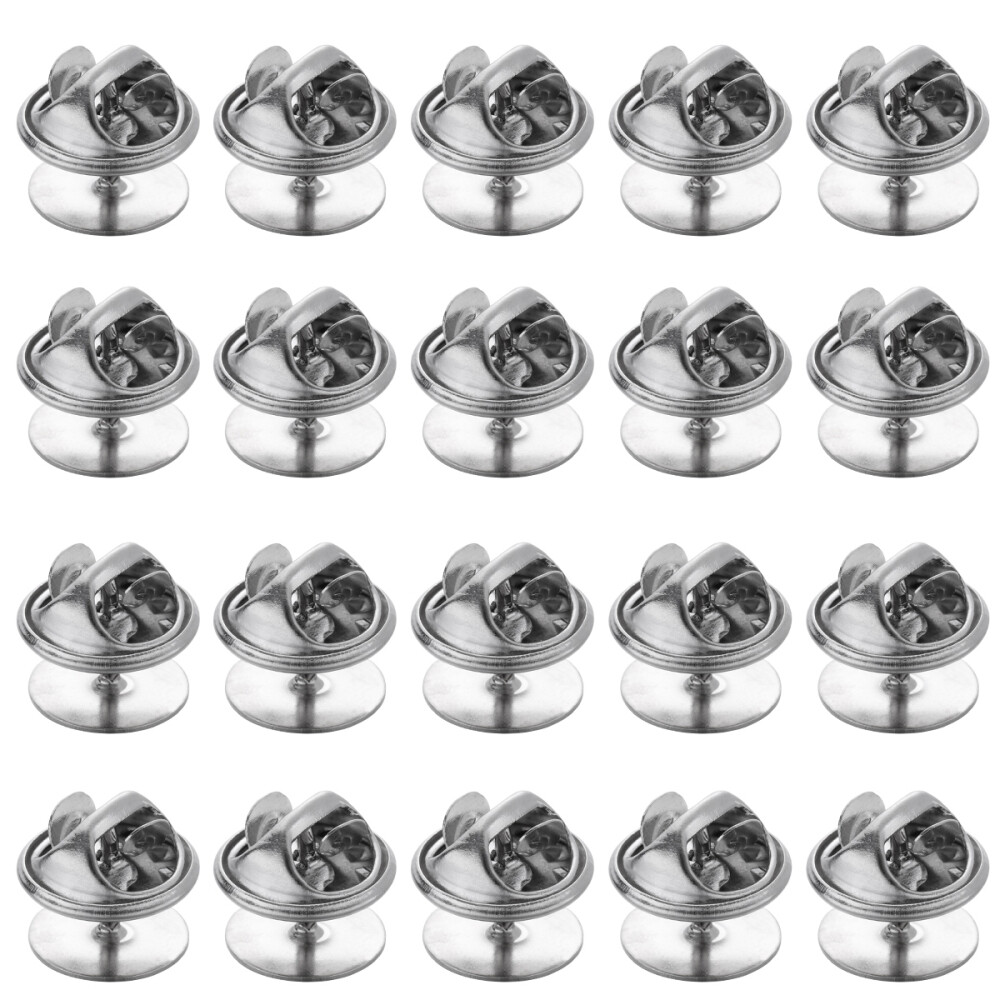 Tie Accessories Pin Backs for Lapel Pins Brooch Pin Backs Locking Pin Keeper