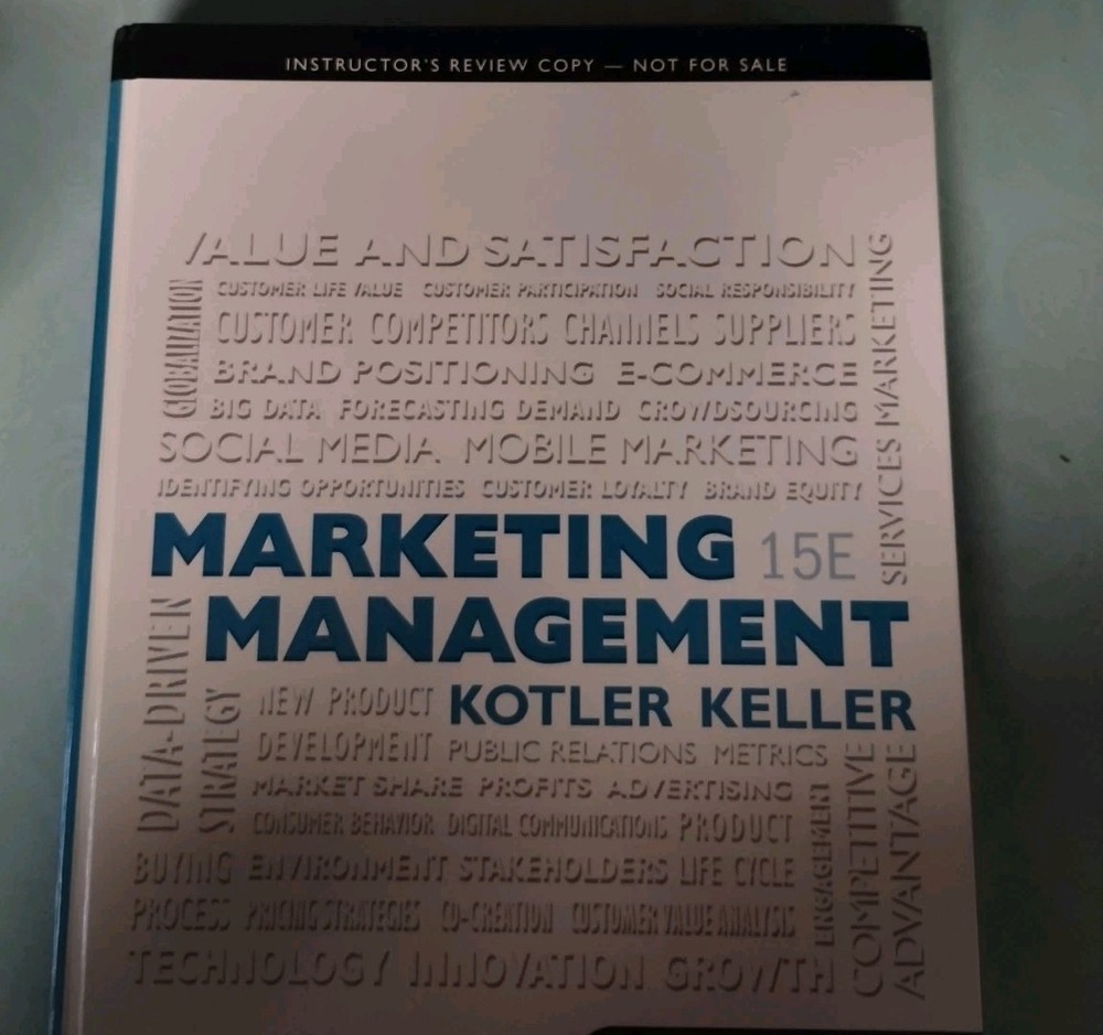 Marketing Management by Kevin Lane Keller  Philip Kotler Instructor Review Copy