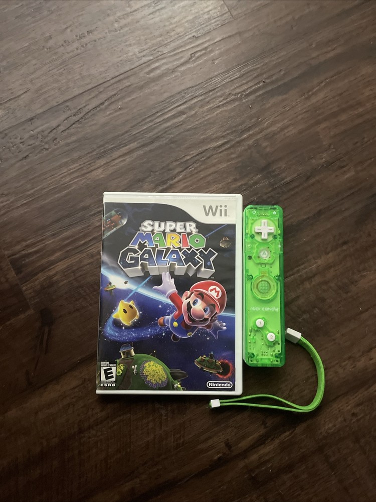 Nintendo Wii 512GB White Console with Super Mario Galaxy and All Wires