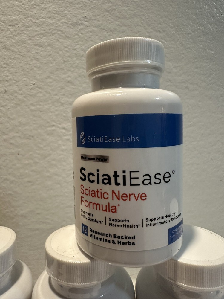 SciatiEase Labs Sciati Ease Sciatic Nerve Formula 120 Capsules -