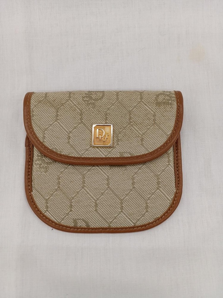 Dior Monogram Coin Case for Cards and Cash