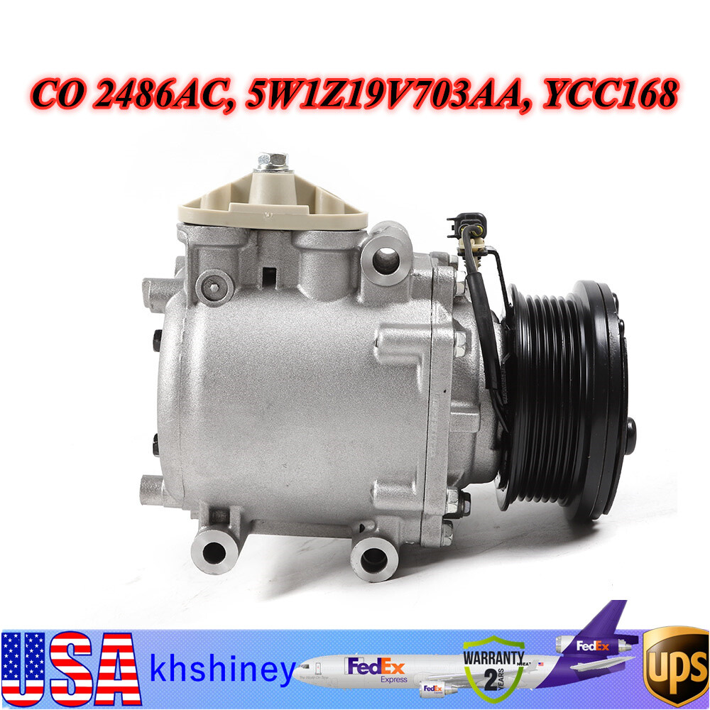 A/C Compressor w/cluth For Ford Explorer Expedition Crown Vic E Series 5.4L 4.6L