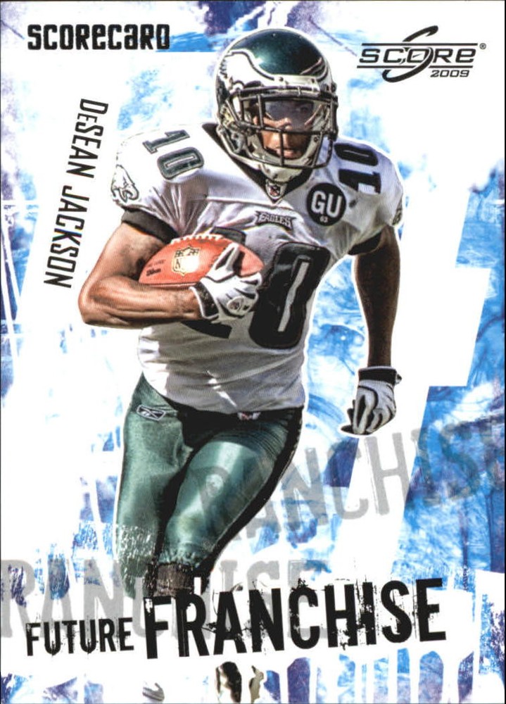 2009 Score Future Franchise Scorecard Football Card #7 DeSean Jackson /499