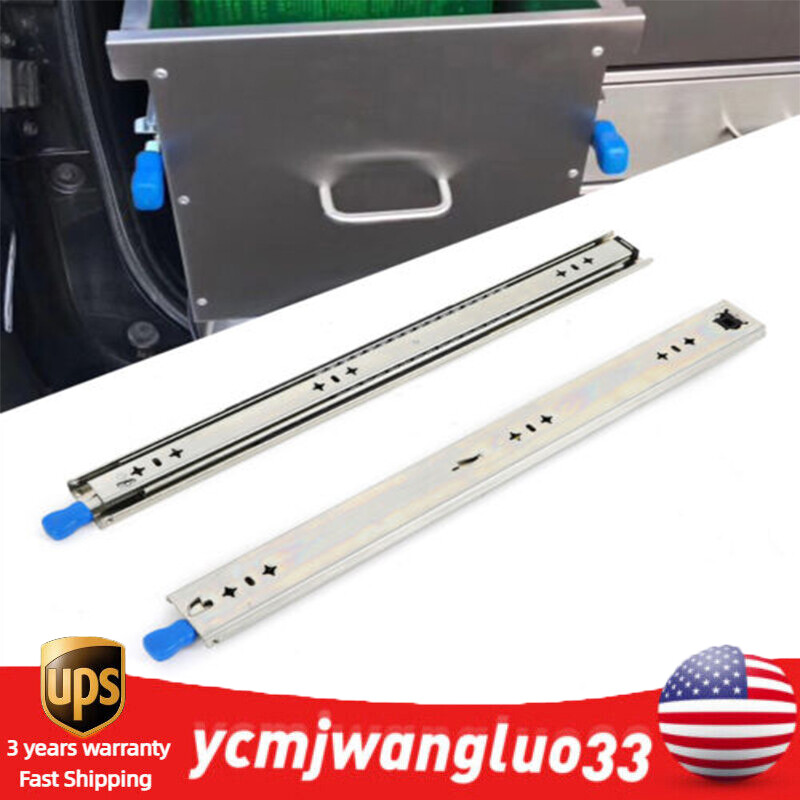 Heavy Duty 1Pair Drawer Slides w/Lock 20