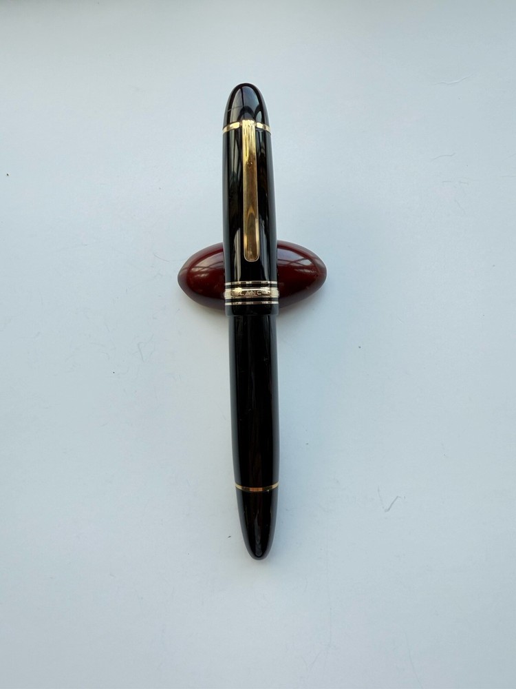 Montblanc 149 Fountain Pen, Single Piece Barrel + Cap, 1970-86