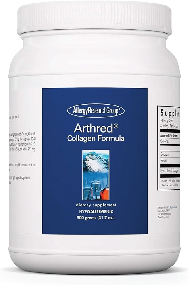 Allergy Research Group Arthred Bovine Collagen Supplement 900g Support for Joint Health