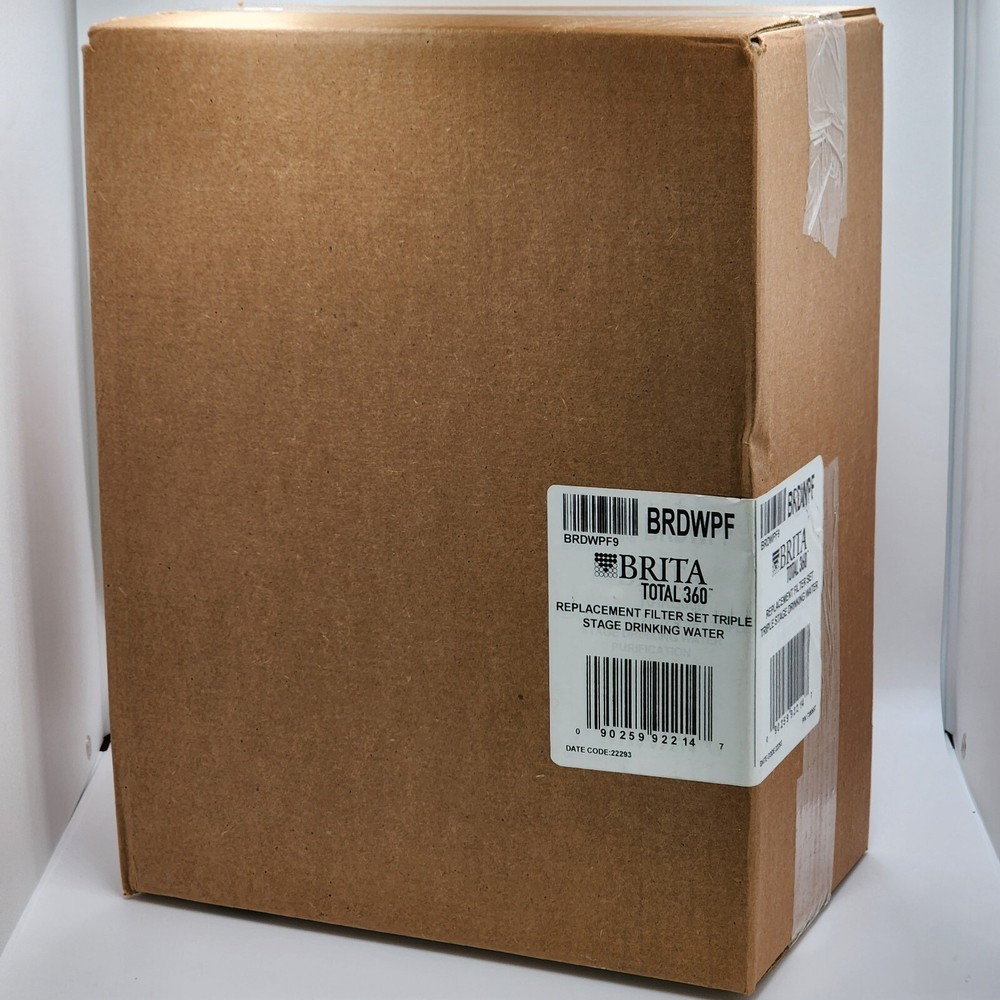 Brita Total 360 Triple Stage Replacement Filter Set BRDWPF9 For Water Purifier