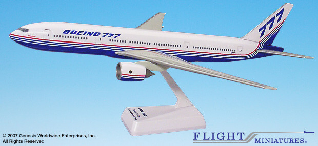 Flight Miniatures Boeing Demo Milestone 1994 777-200 1:200 Scale Model Plane