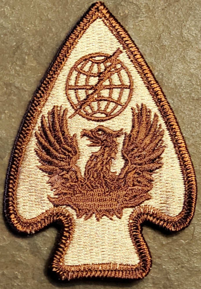Air Traffic Services Command Desert Tan U.S. Army Shoulder Patch Insignia DCU