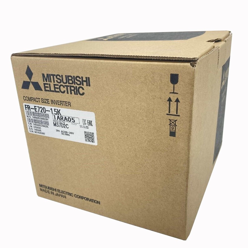 FR-E720-1.5K New Sealed Mitsubishi Compact Size Inverter FR-E720-1.5K IPCS