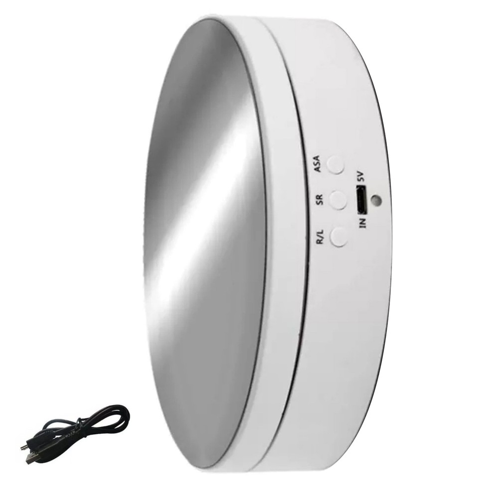 360° Motorized Rotating Jewelry Display Stand for Photography Showcase