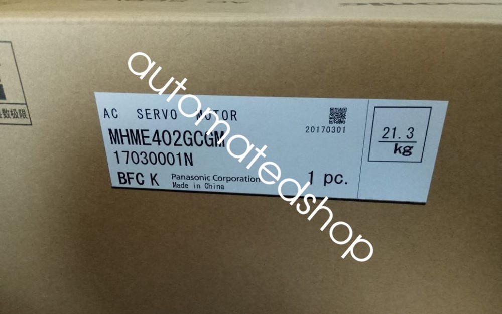 1PC NEW Panasonic AC servo motor MHME402GCGM Shipping DHL or FedEX