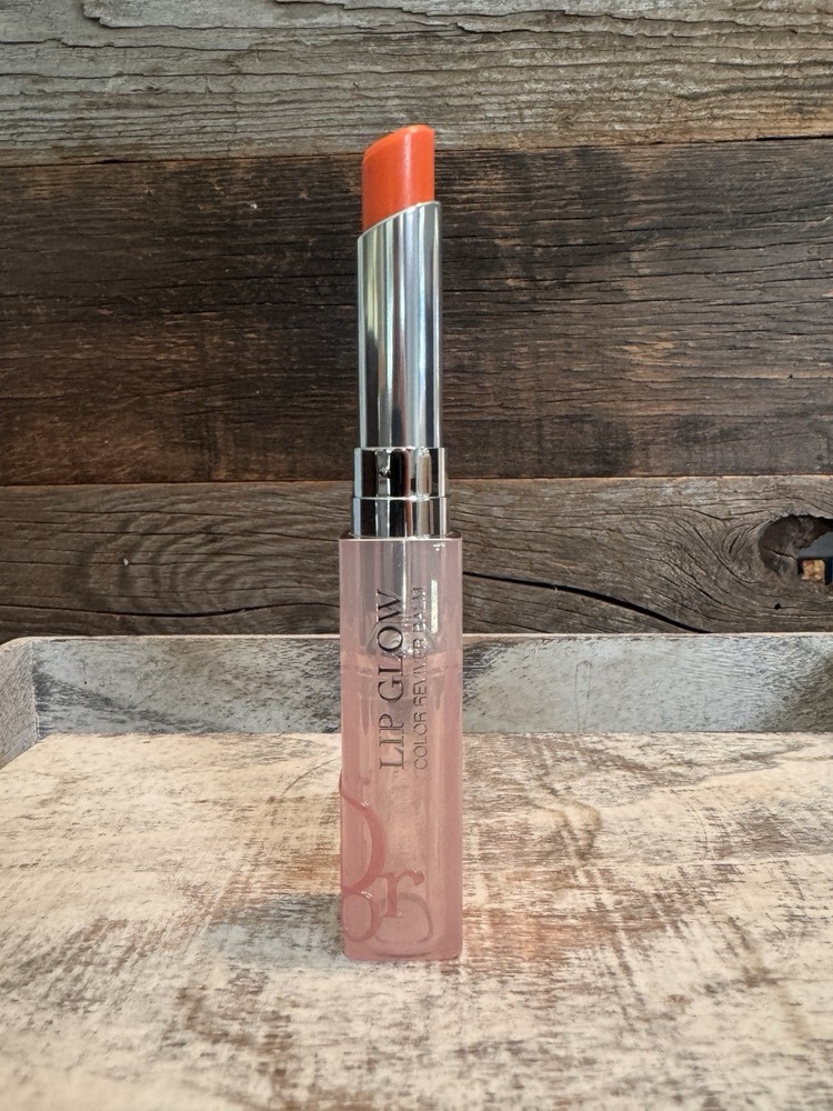 Dior Addict Lip Glow Balm – Coral 004 – Hydrating Color Reviver – Holiday Luxury