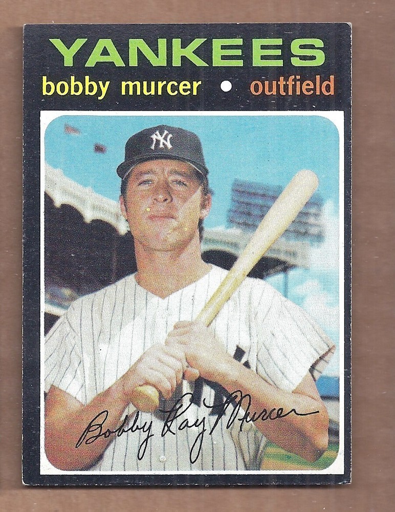 1971 Topps #635 Bobby Murcer Centered EX Condition Semi-High