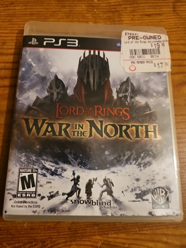 Lord of the Rings: War in the North - Sony PlayStation 3
