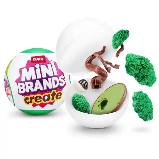 5 Surprise Mini Brands Zuru Botanical Gardens Collectible Capsule, Mystery Toys