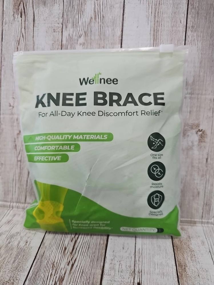 Wellnee Knee Brace for All-Day Comfort and Support One Size Fits All Fast Shipping