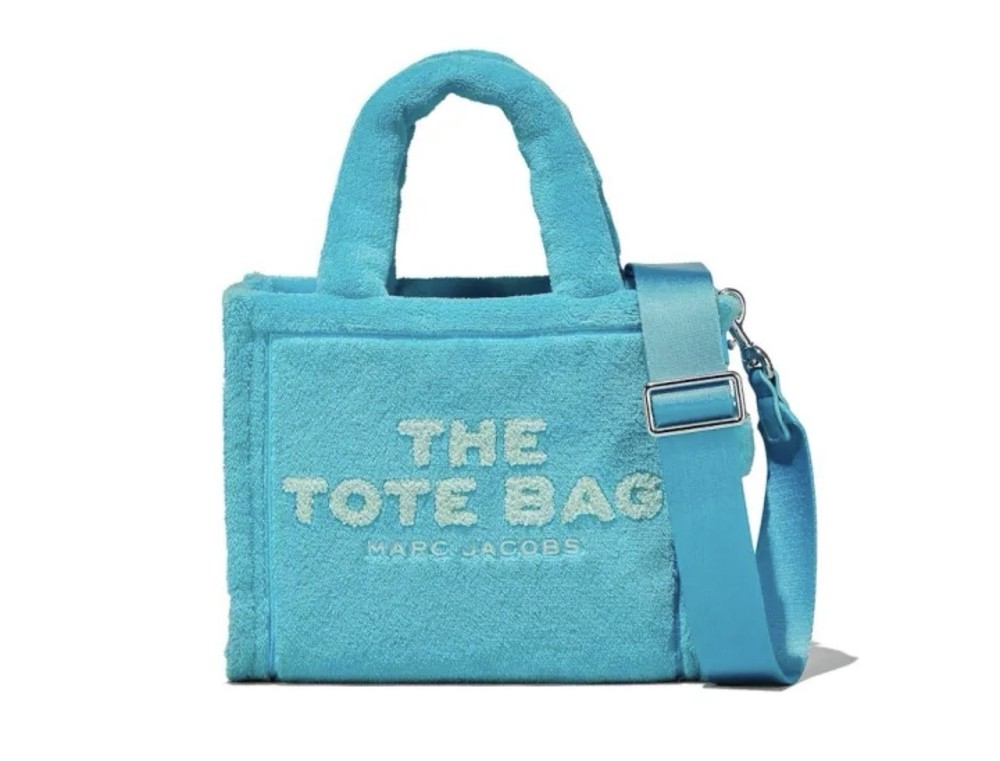 Marc Jacobs Women's The Terry Small Tote Bag,Pool One Size