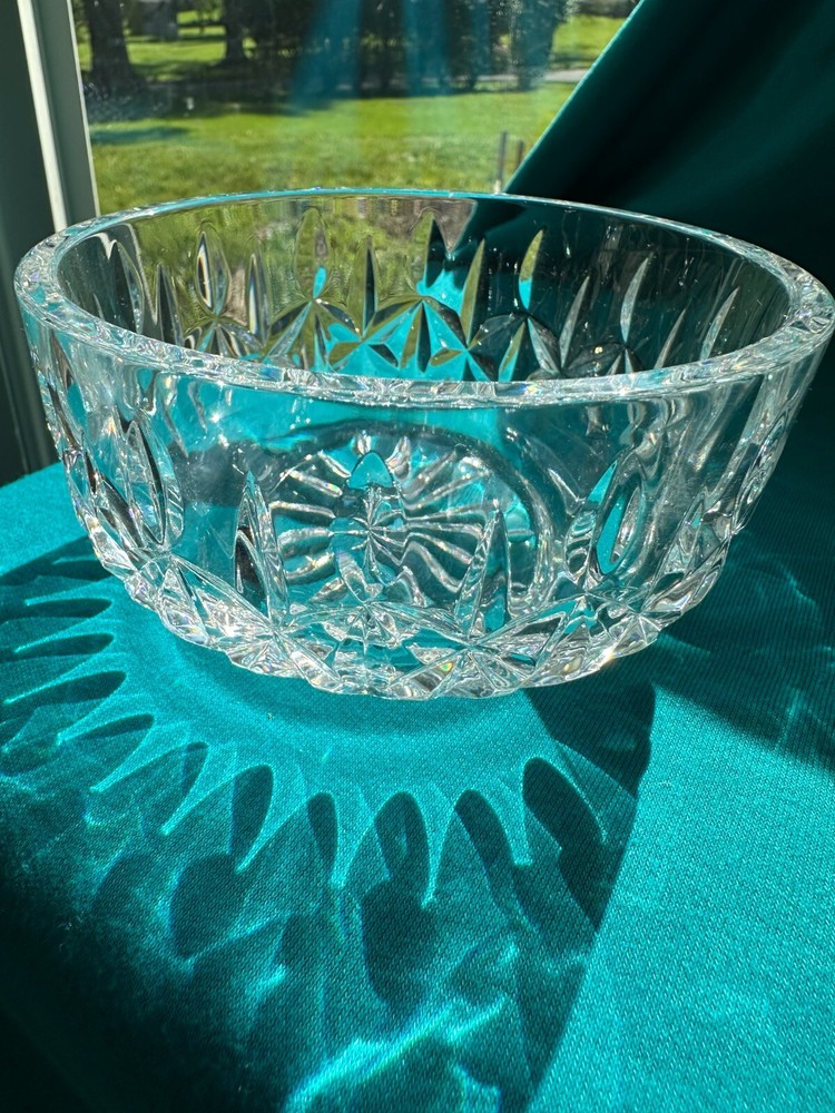 Waterford Carlow Crystal Bowl 5.25 Inch Diameter Mint Condition