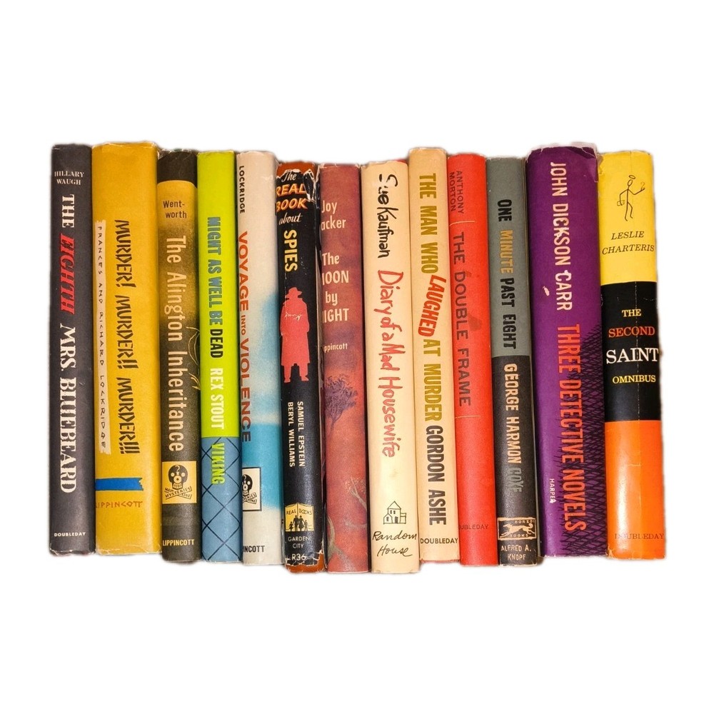 Lot of 4 Murder Club Hardcover Vintage Books Suspense Thrillers Crime Fiction