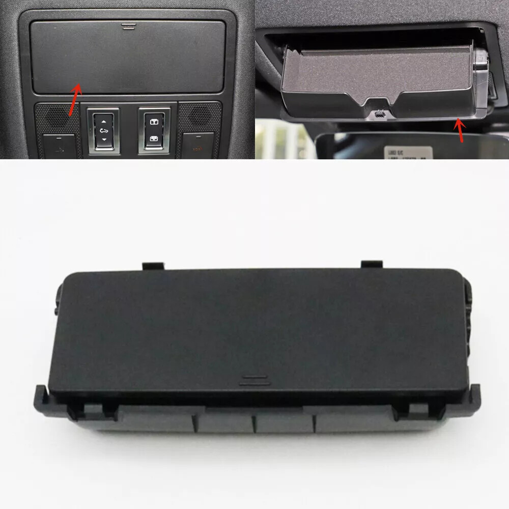 Auto Glasses Case Overhead Sunglasses Holder Storage Box For Land Rover Defender