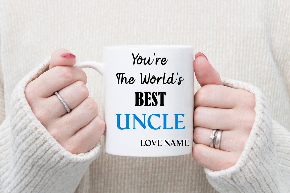 World Best Uncle Mug 11oz Mug Tea Coffee Gifts For Everyone Cup Personalised