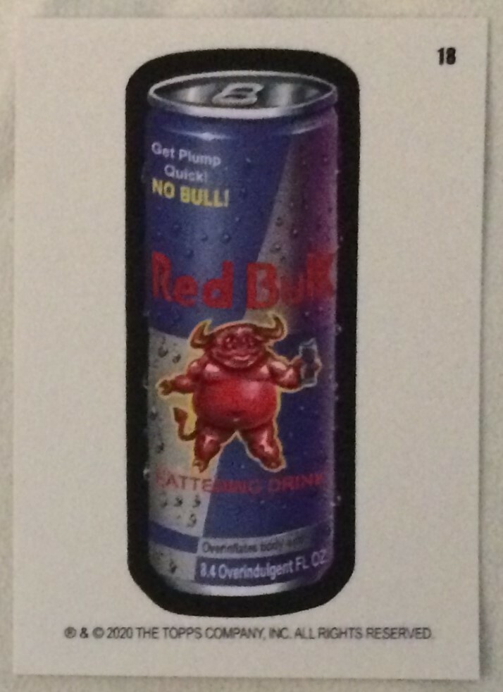 WACKY PACKAGES JUNE WEEK 4 - RED BULK COUPON BACK-image