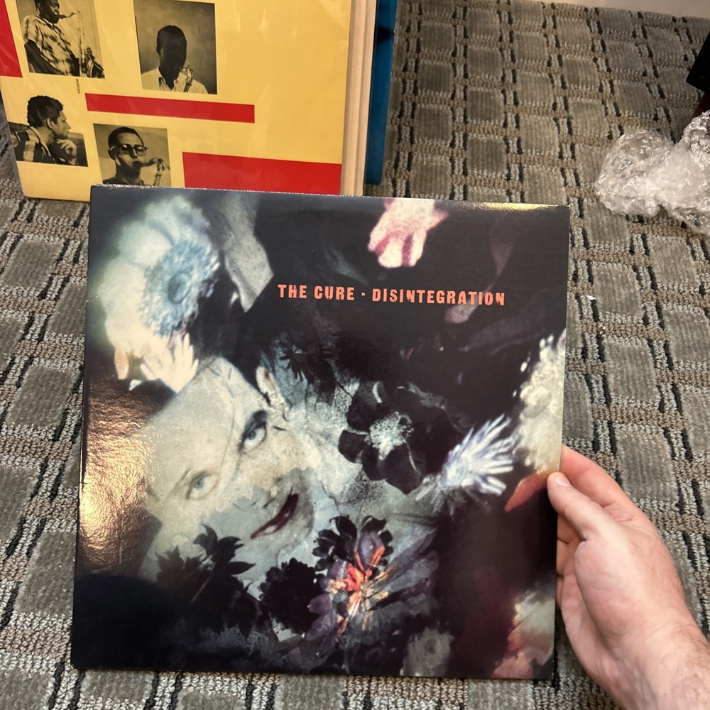 The Cure Disintegration 1989 LP ORIGINAL 1st Press - VG+/VG  w/perfect inn.