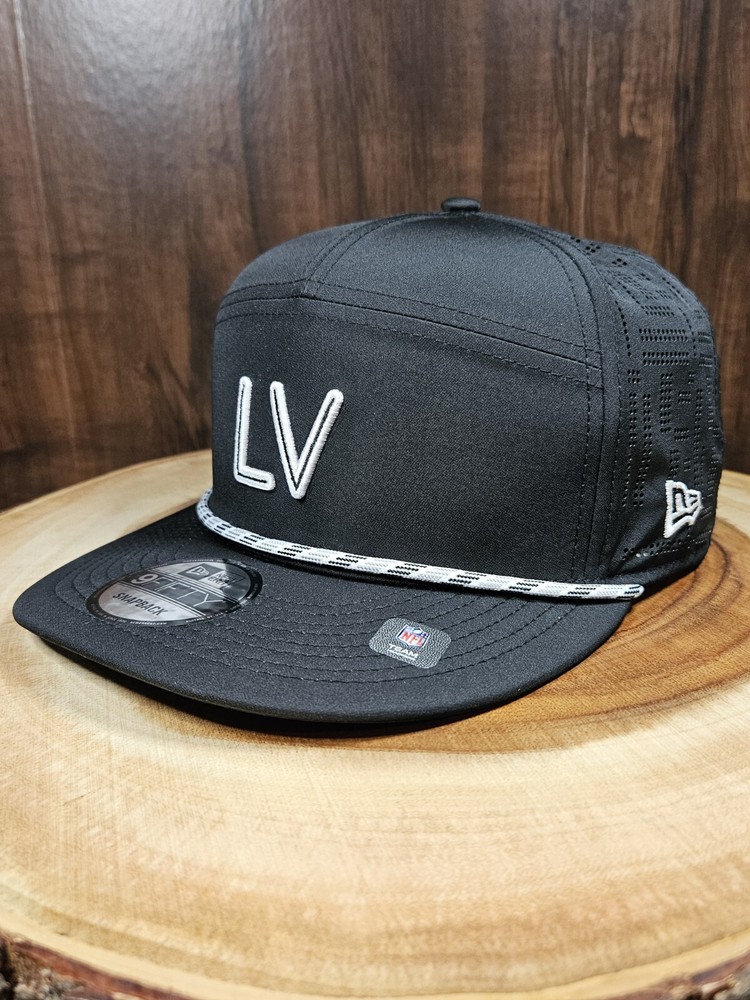 Las Vegas Raiders New Era 9Fifty Golfer Rope Snapback Adjustable Hat Cap NFL