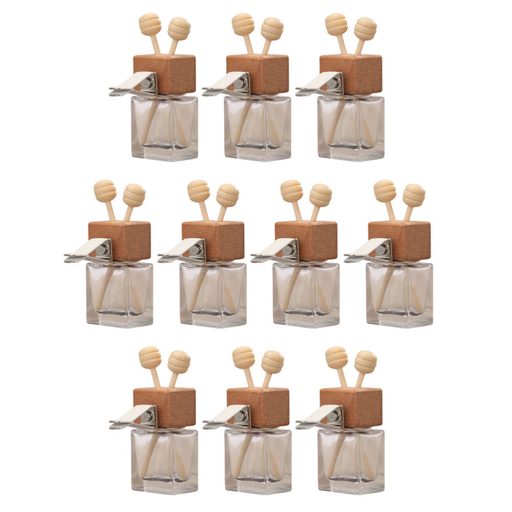 10 Pcs Essential Oil Diffusers Car Perfume Bottle Air