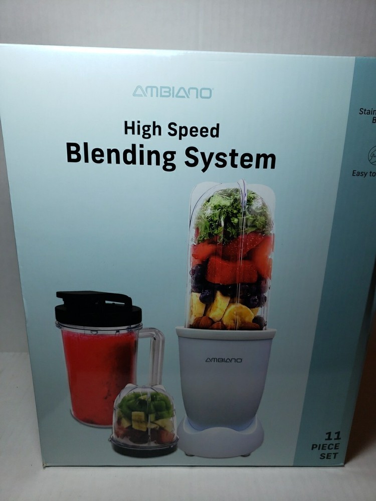 Ambiano 300W High-Speed Blender for Smoothies Dips and Purees  