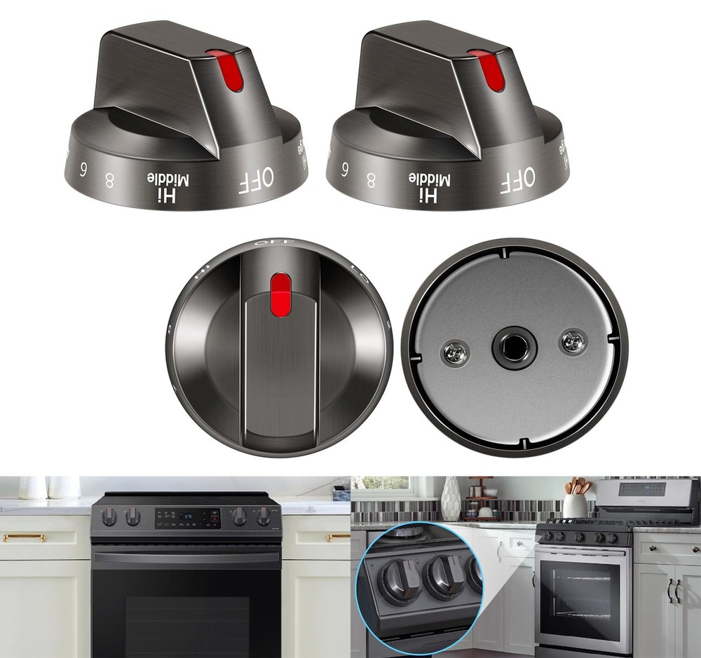For Samsung NE63T8111SG/AA NE63T8311SG/AA Electric Range Oven Knob DG94-03500A/Z