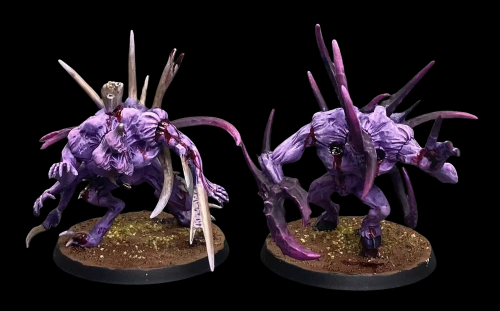 Chaos Spawn Beasts of Chaos Warhammer AOS Pro-Painted Army Miniature Model Games