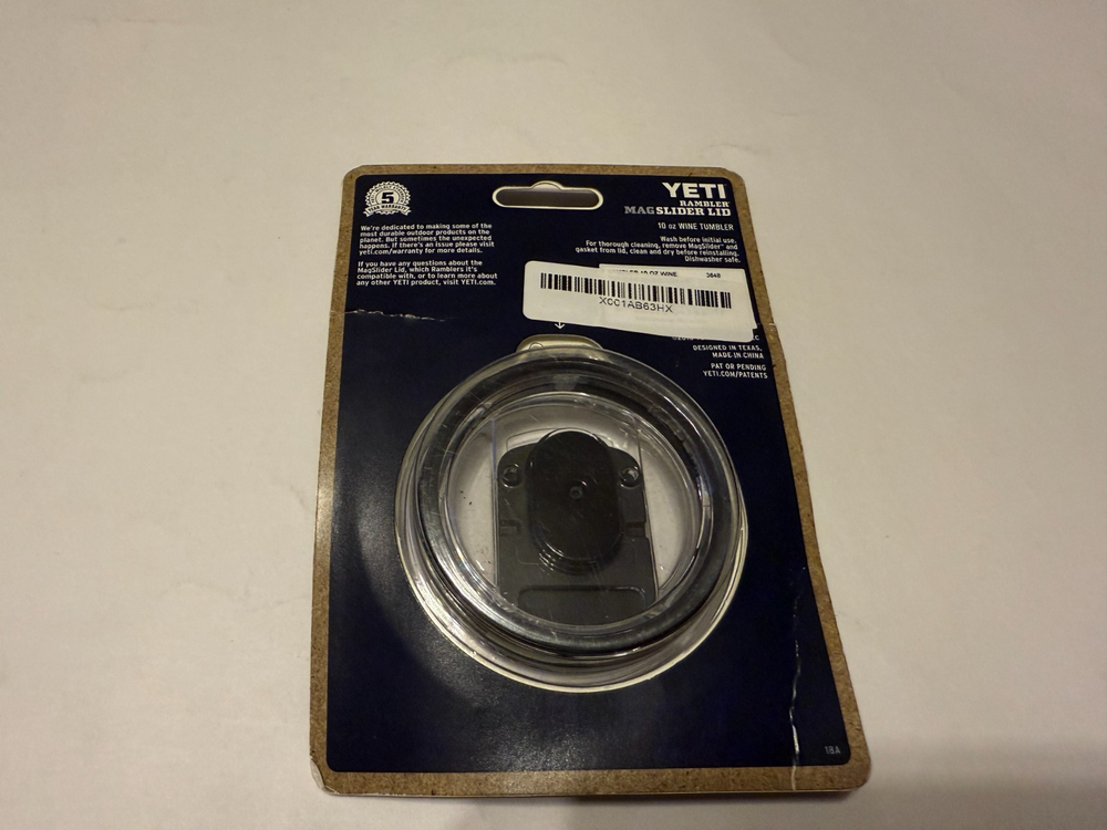 Yeti Rambler MagSlider Lid for 10 oz Wine Tumbler Only New