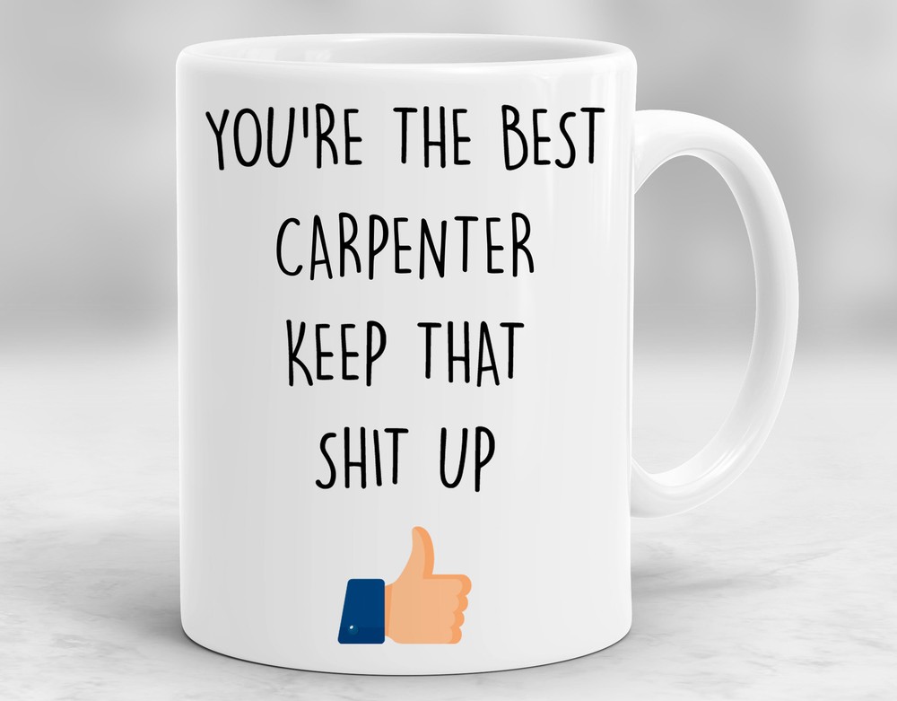 Divertidas ideas de regalo de carpintero carpintero gracias carpintero taza de café carpintero