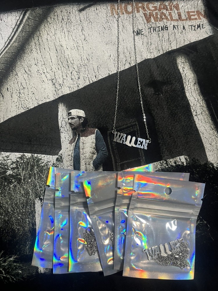 Morgan Wallen Silver Necklace