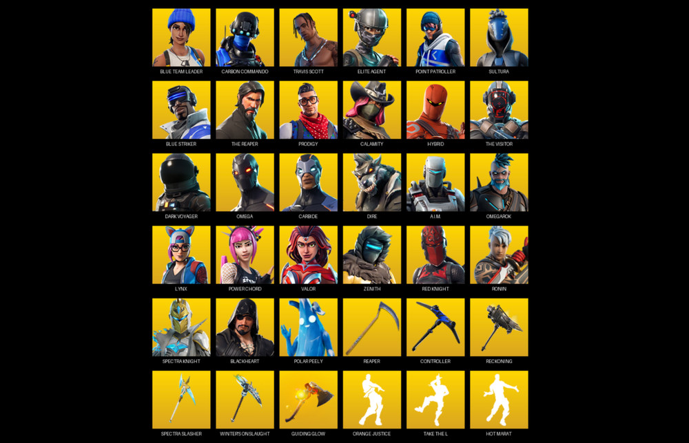Fortnite accoun, Travis Scoot!!!