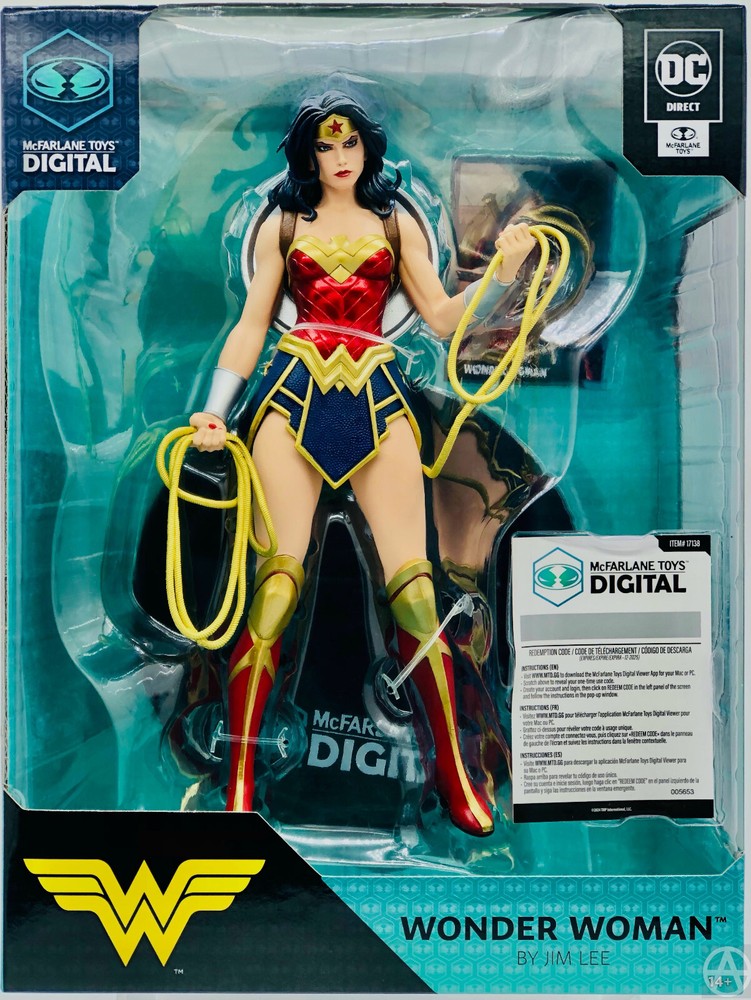 McFarlane Toys Wonder Woman DC Direct Statue Jim Lee Edition with Digital Code