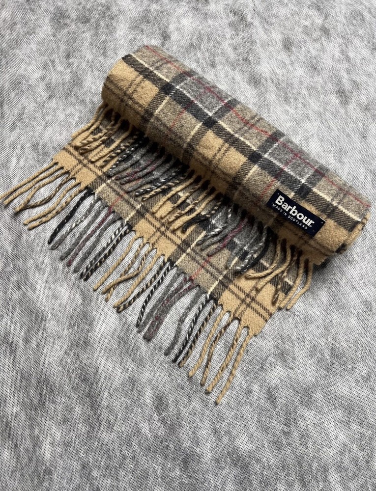 Barbour wool scarf