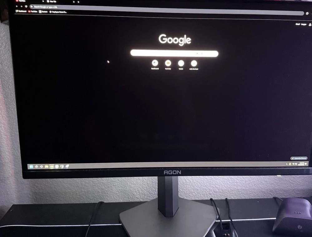 AOC Agon Pro QHD QD-OLED 240 HZ Gaming Monitor