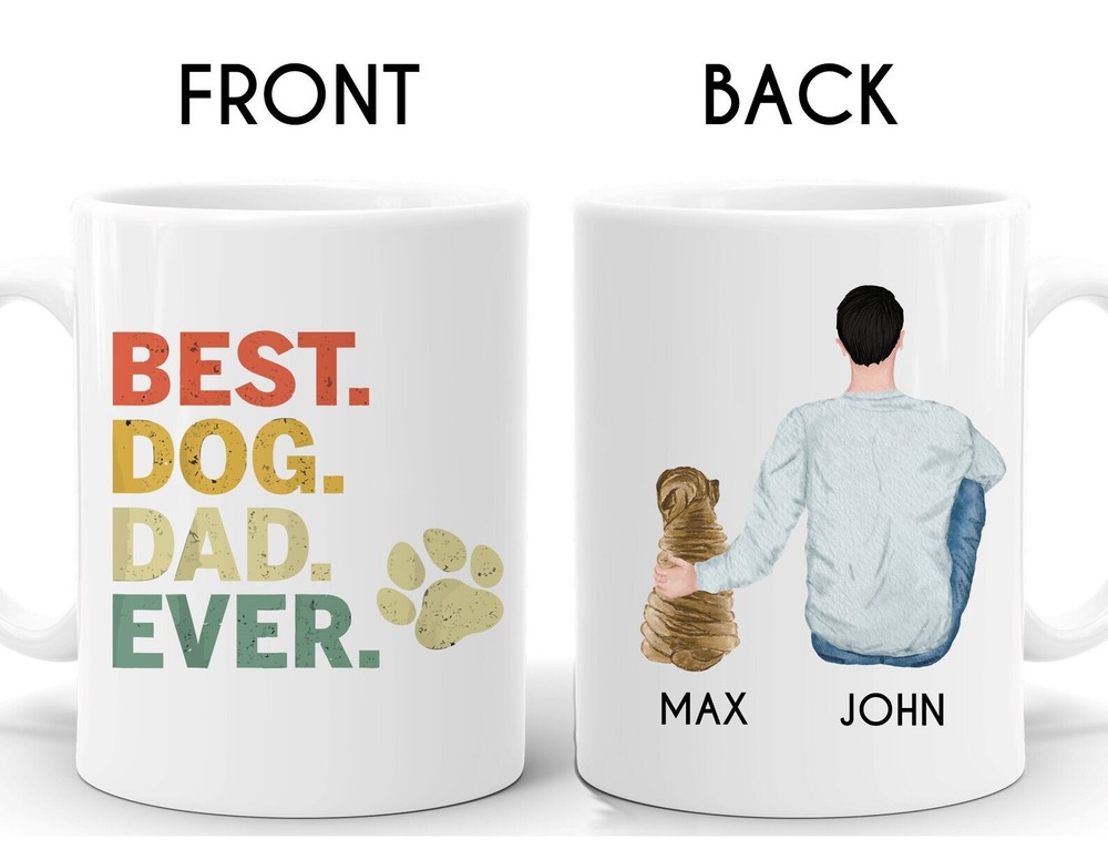 Personalized Shar Pei Mug Shar Pei Dad Mug Shar Pei Lover Mug Shar Pei Dad Gift