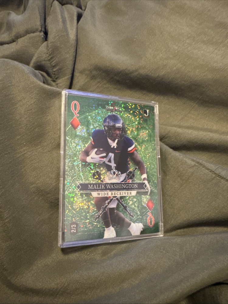 Malik Washington 2023 Wild Card 2/3