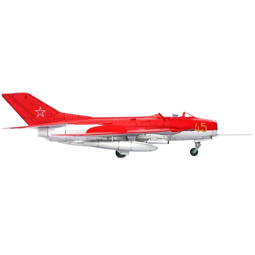 1/72 Scale Diecast Alloy Soviet MiG-19 Fighter Simulation Military Model