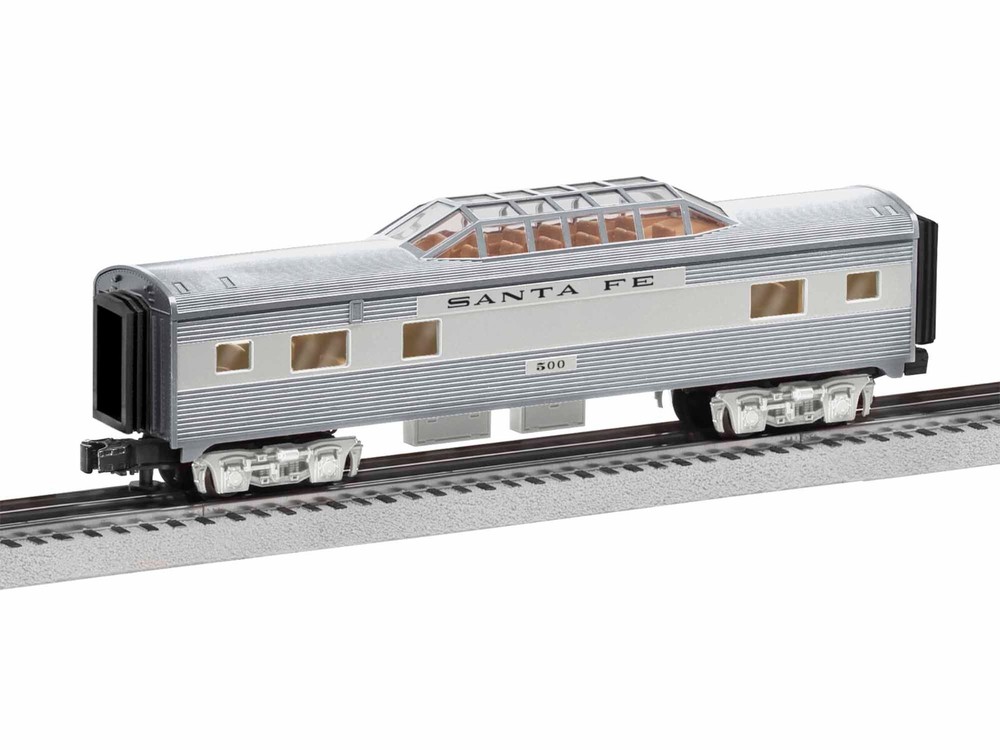 Lionel 684725 Santa Fe Add-On Vista Dome Car