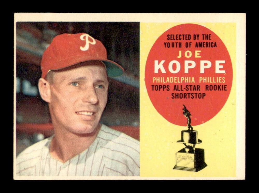 1960 Topps #319 Joe Koppe EX-MT Baseball Card *OBGcards*