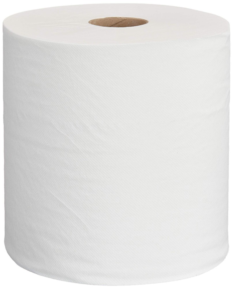 1-Ply White Hardwound Paper Towels Bulk Pack for High-Capacity Business Use