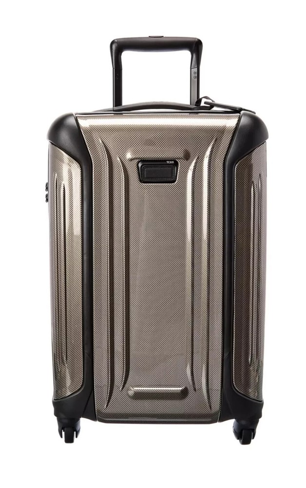Tumi Vapor 22” International Carry-On Hardcase Spinner Luggage Gold Carbon $675
