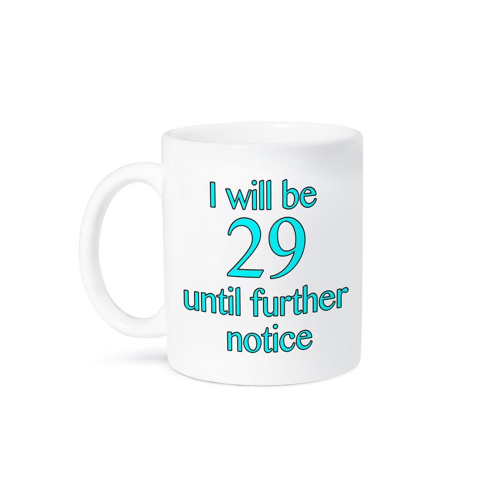 29 Forever Aqua Coffee Mug by 3dRose