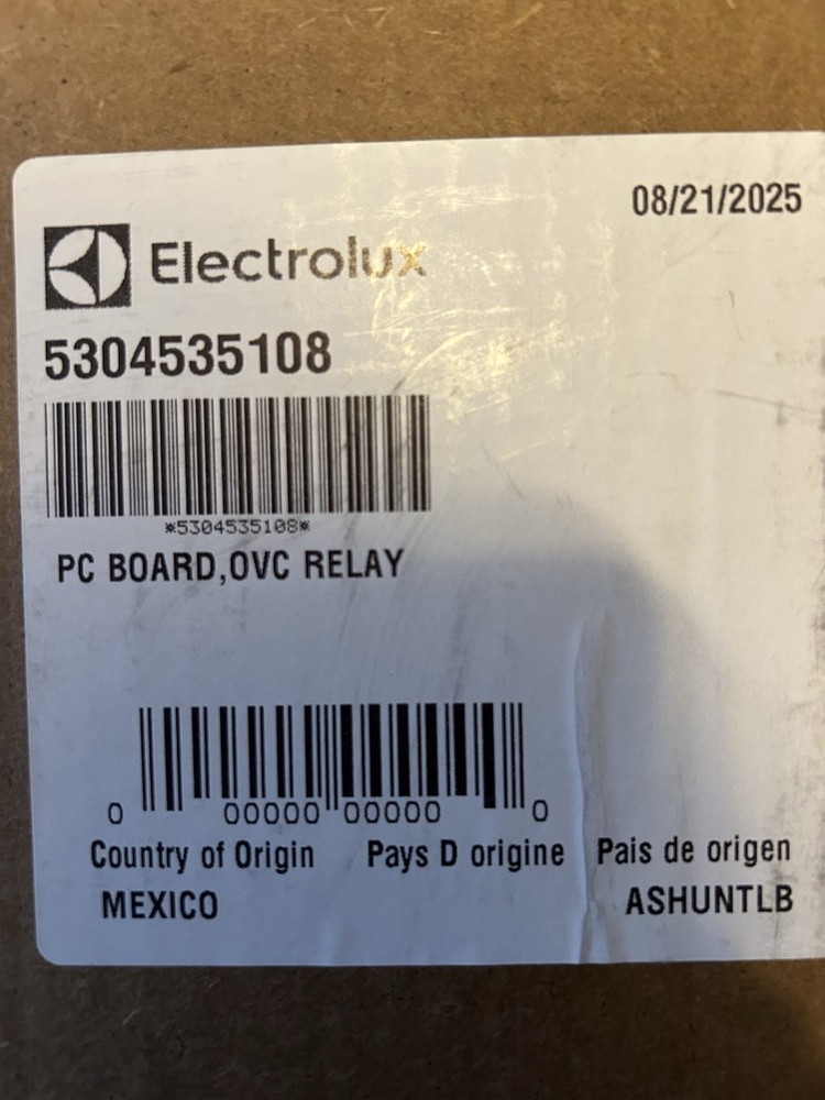 NEW “OEM” FRIGIDAIRE RANGE CONTROL BOARD #5304535108